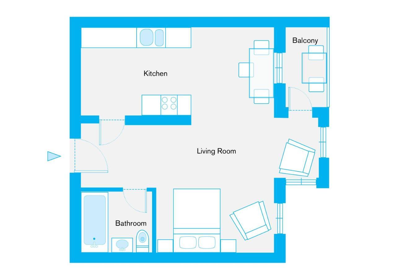 Schoenes Studio In Downtown Mitte Mit Balkon Berlin Zewnętrze zdjęcie